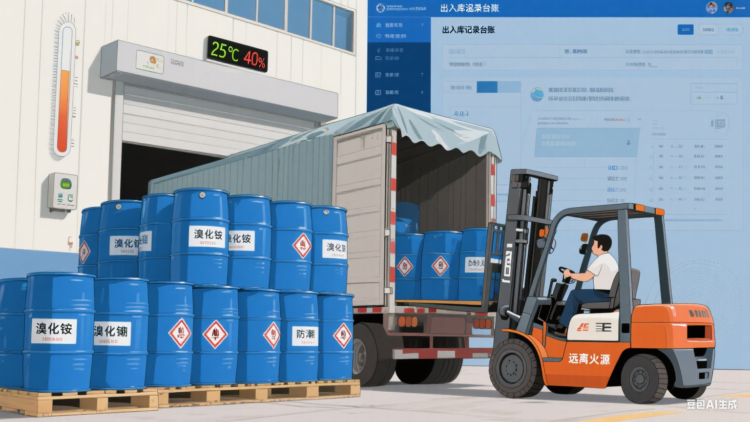 溴化銨廠家如何進行質量管理